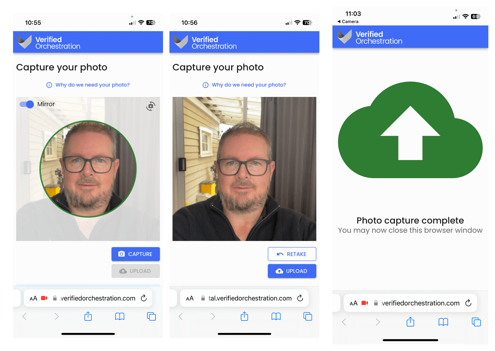 Capture photo feature