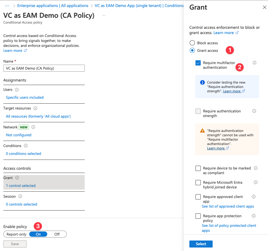 Conditional Access Policy