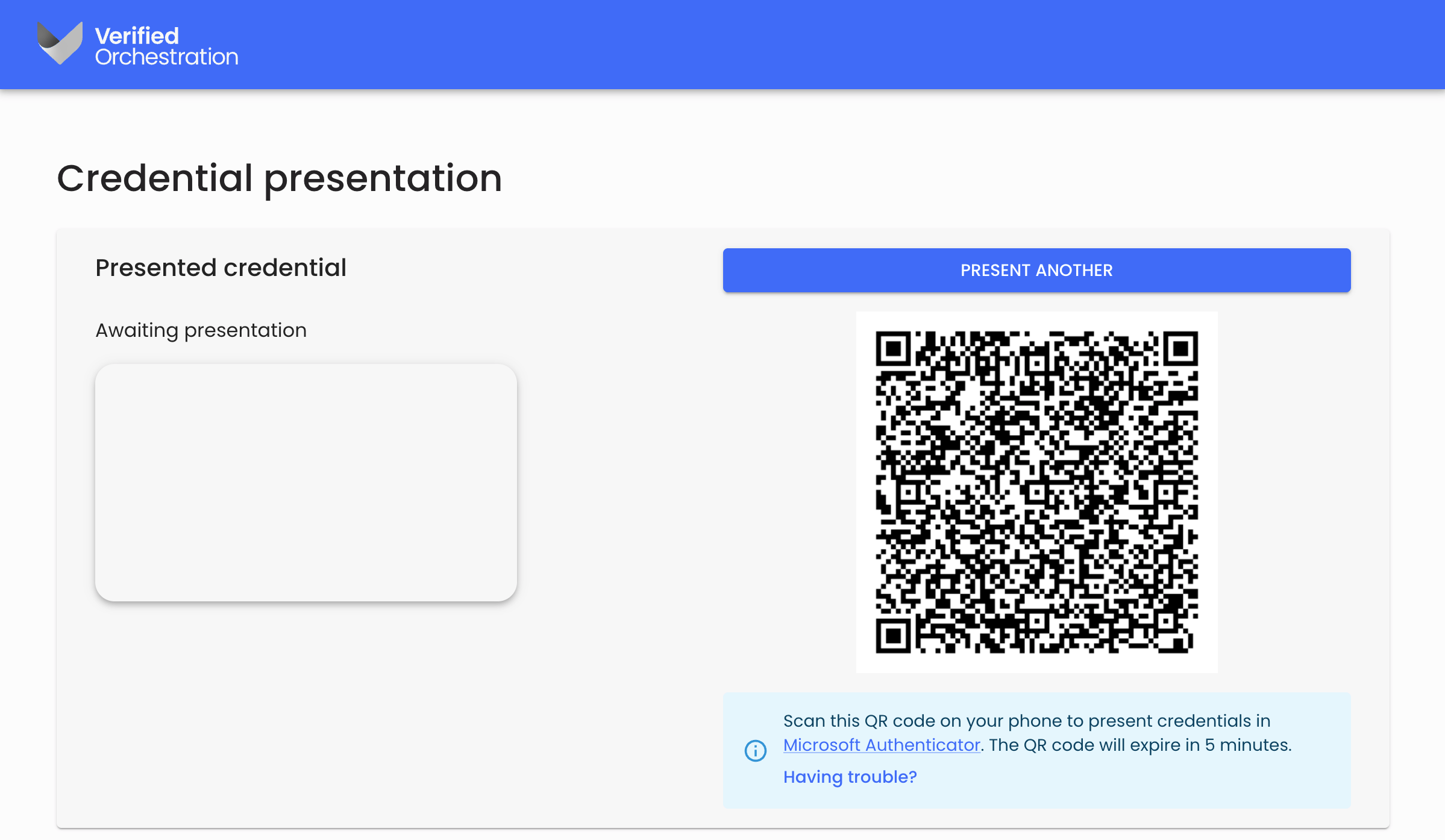 Presentation demo page
